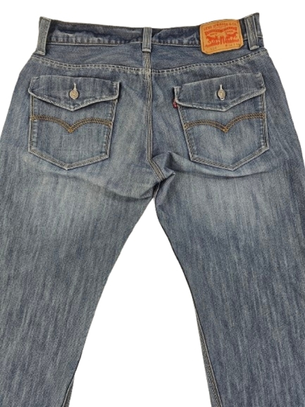 Levi’s 514 Archive Limited Edition Flap Pocket Straight Men's 34x34 Jeans Marble - Picture 5 of 13
